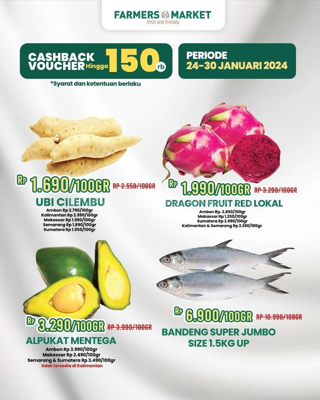 Katalog Promo JSM Farmers Market Weekend Terbaru 24 - 30 Januari 2025 3