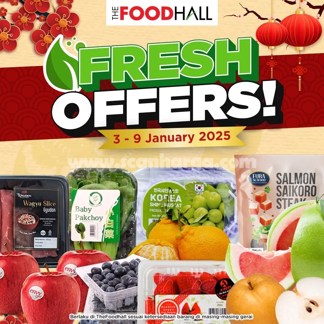 Katalog Promo JSM Foodhall Weekend 3 - 9 Januari 2025