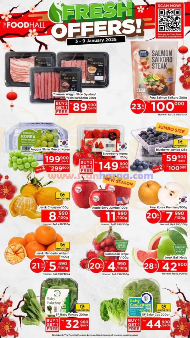 Katalog Promo JSM Foodhall Weekend Terbaru 3 - 9 Januari 2025