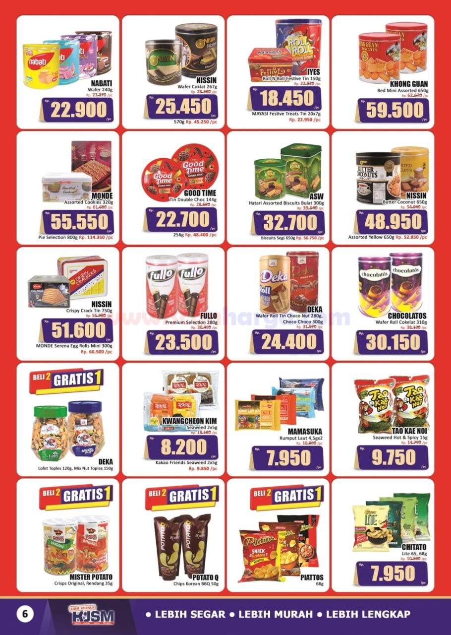 Katalog Promo JSM Hari Hari Swalayan 16 - 19 Januari 2025 6