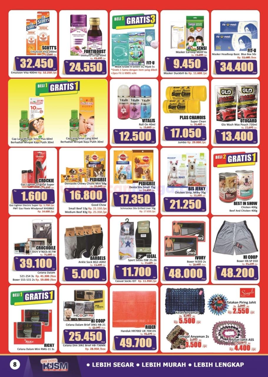 Katalog Promo JSM Hari Hari Swalayan 16 - 19 Januari 2025 8