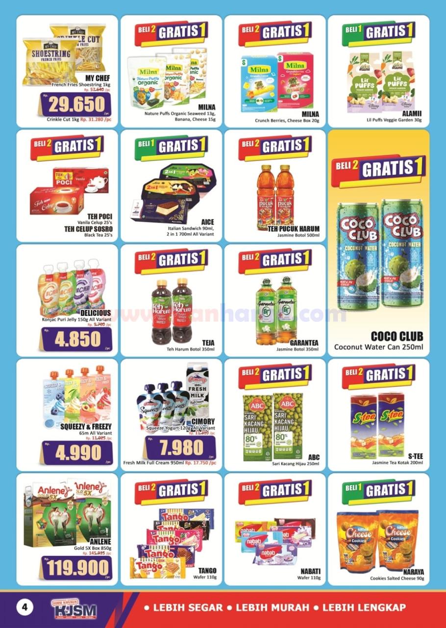 Katalog Promo JSM Hari Hari Swalayan 23 - 27 Januari 2025 4