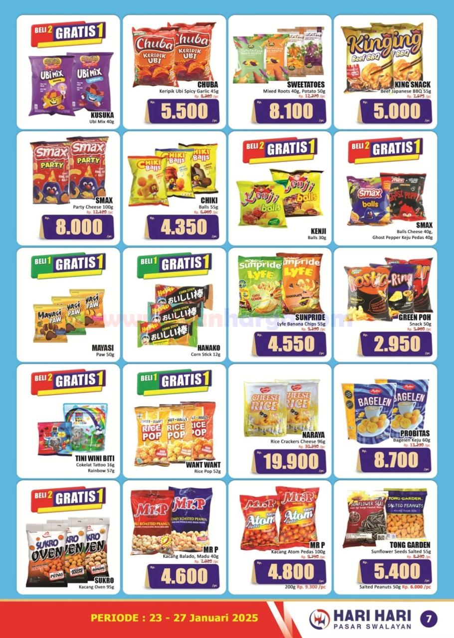 Katalog Promo JSM Hari Hari Swalayan 23 - 27 Januari 2025 7