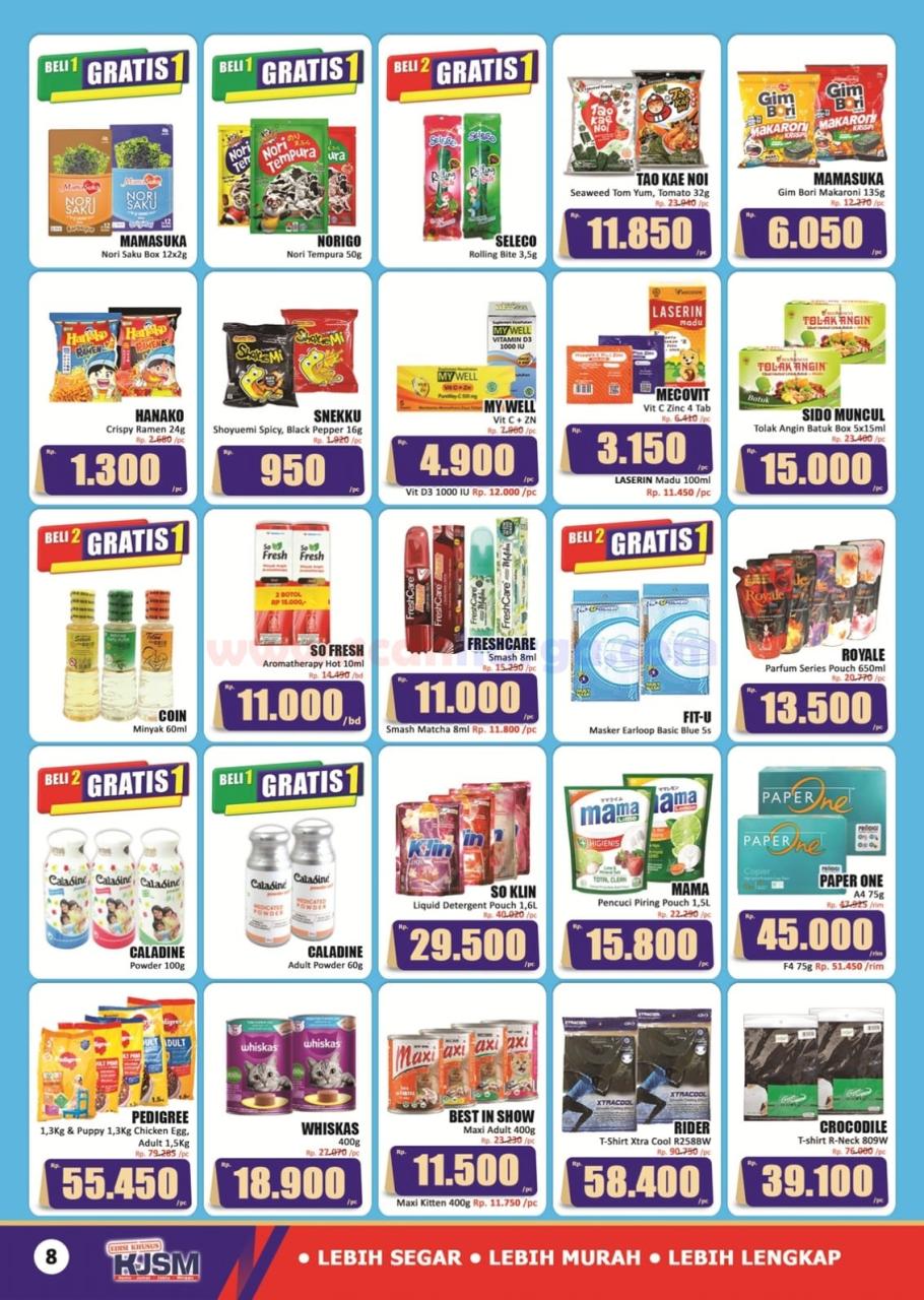 Katalog Promo JSM Hari Hari Swalayan 23 - 27 Januari 2025 8