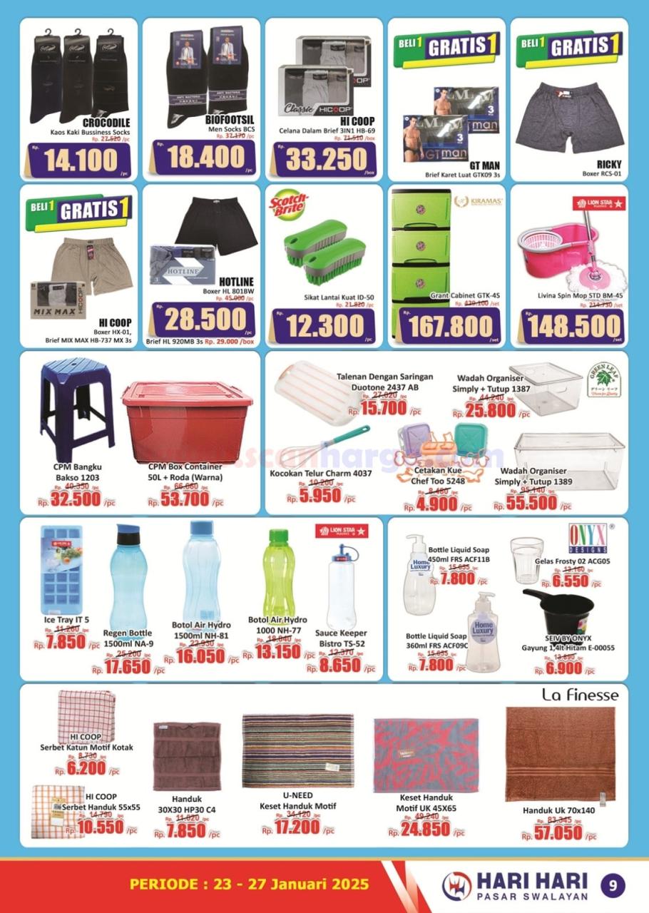 Katalog Promo JSM Hari Hari Swalayan 23 - 27 Januari 2025 9