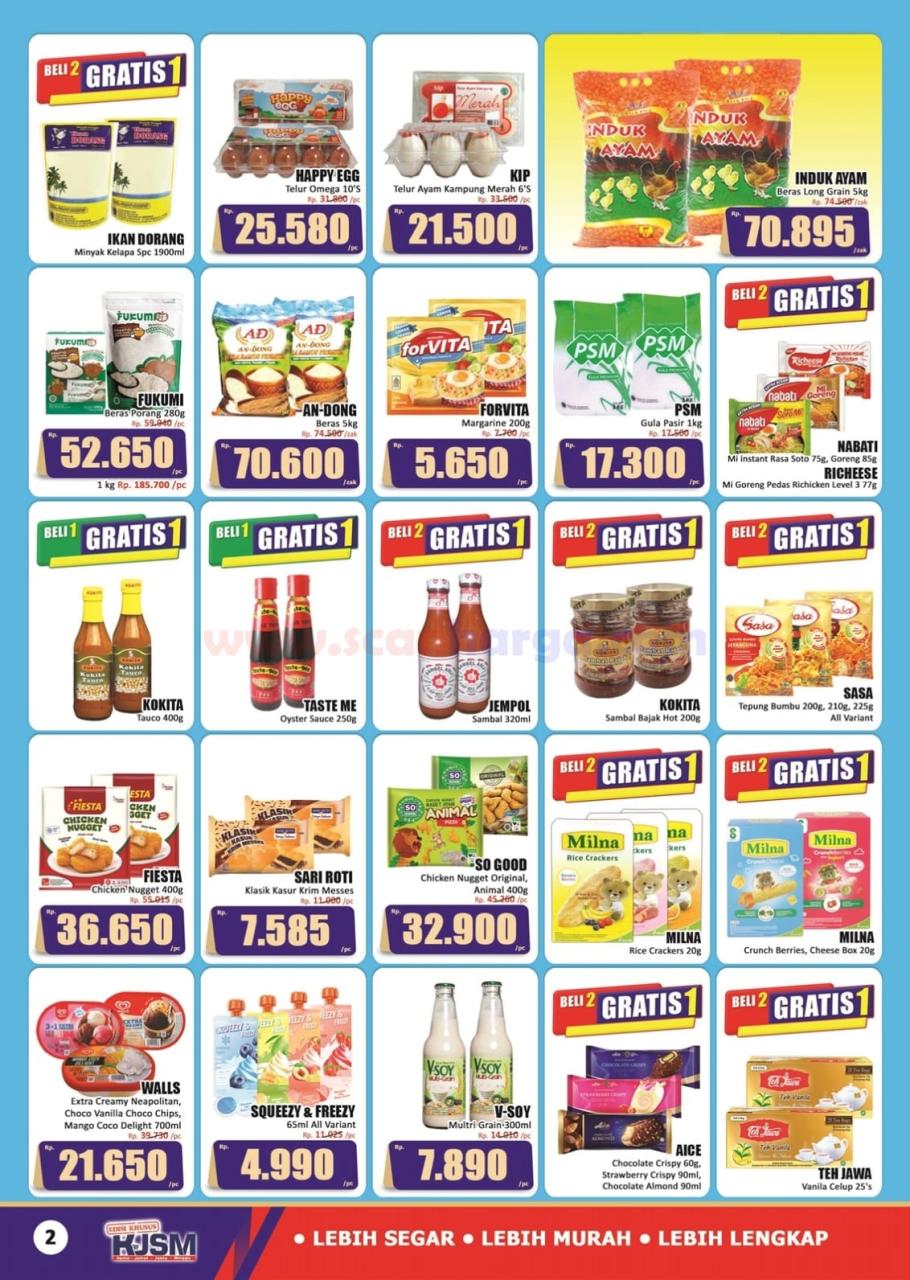 Katalog Promo JSM Hari Hari Swalayan 9 - 12 Januari 2025 2