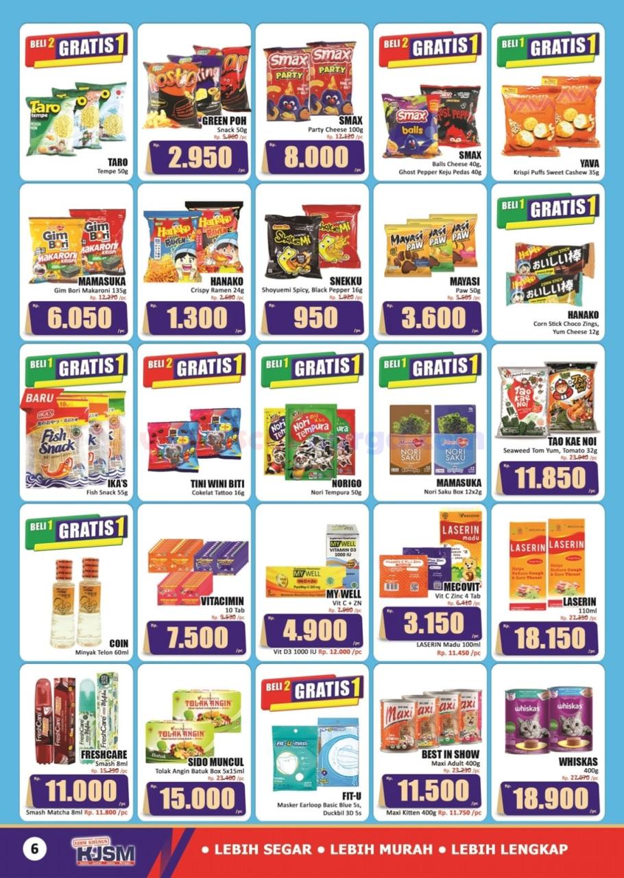 Katalog Promo JSM Hari Hari Swalayan 9 - 12 Januari 2025 6