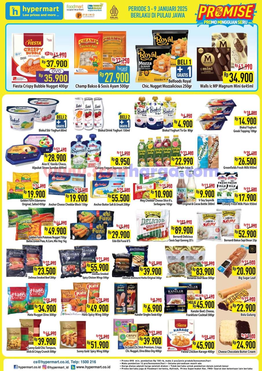 Katalog Promo JSM Hypermart Weekend Terbaru 3 - 9 Januari 2025 2