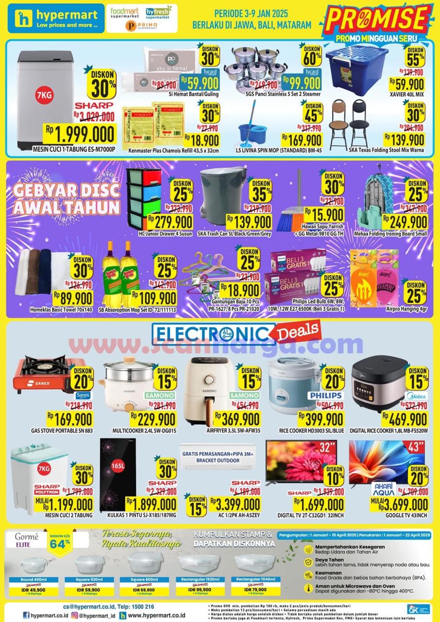 Katalog Promo JSM Hypermart Weekend Terbaru 3 - 9 Januari 2025 4