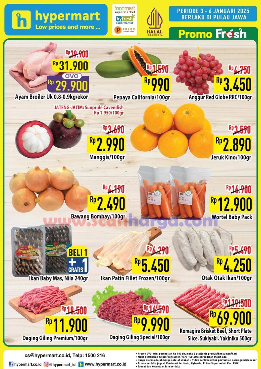 Katalog Promo JSM Hypermart Weekend Terbaru 3 - 9 Januari 2025 6