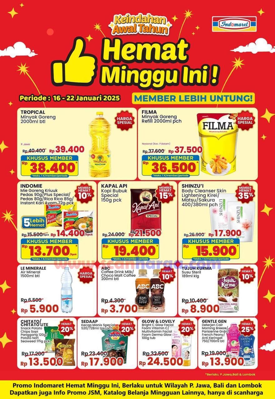 Katalog Promo JSM Indomaret Terbaru 16 - 22 Januari 2025 1