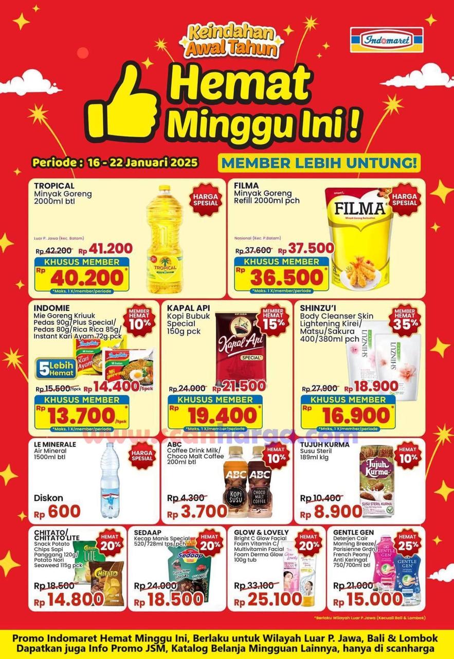 Katalog Promo JSM Indomaret Terbaru 16 - 22 Januari 2025 2