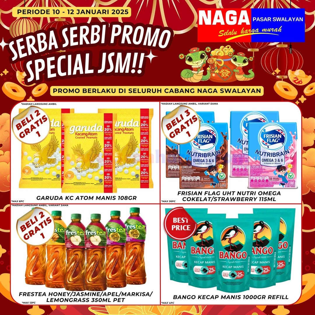 Katalog Promo JSM Naga Swalayan 10 - 12 Januari 2025 1