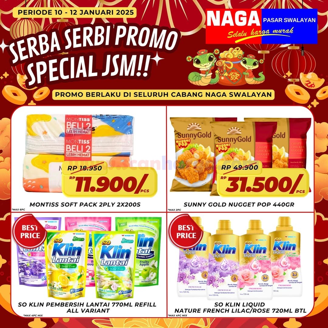 Katalog Promo JSM Naga Swalayan 10 - 12 Januari 2025 2