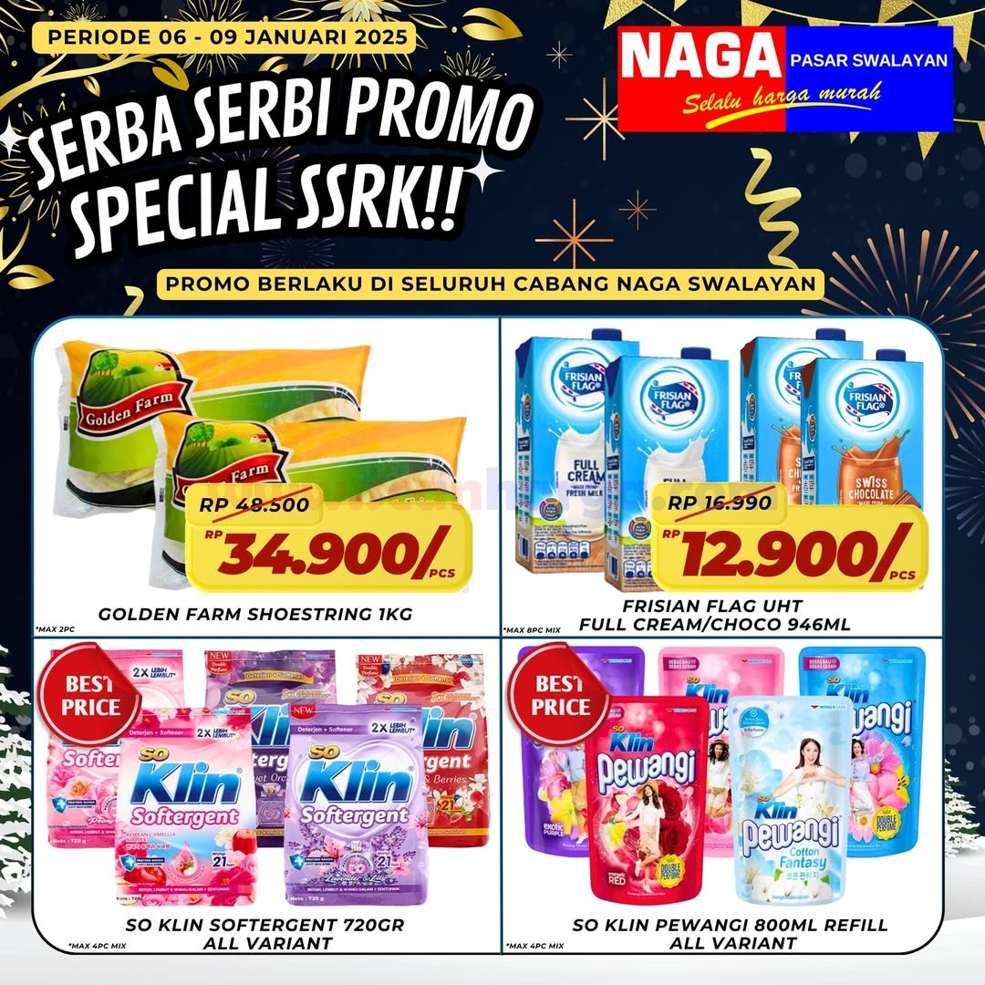 Katalog Promo Naga Swalayan Weekday 6 - 9 Januari 2025 2