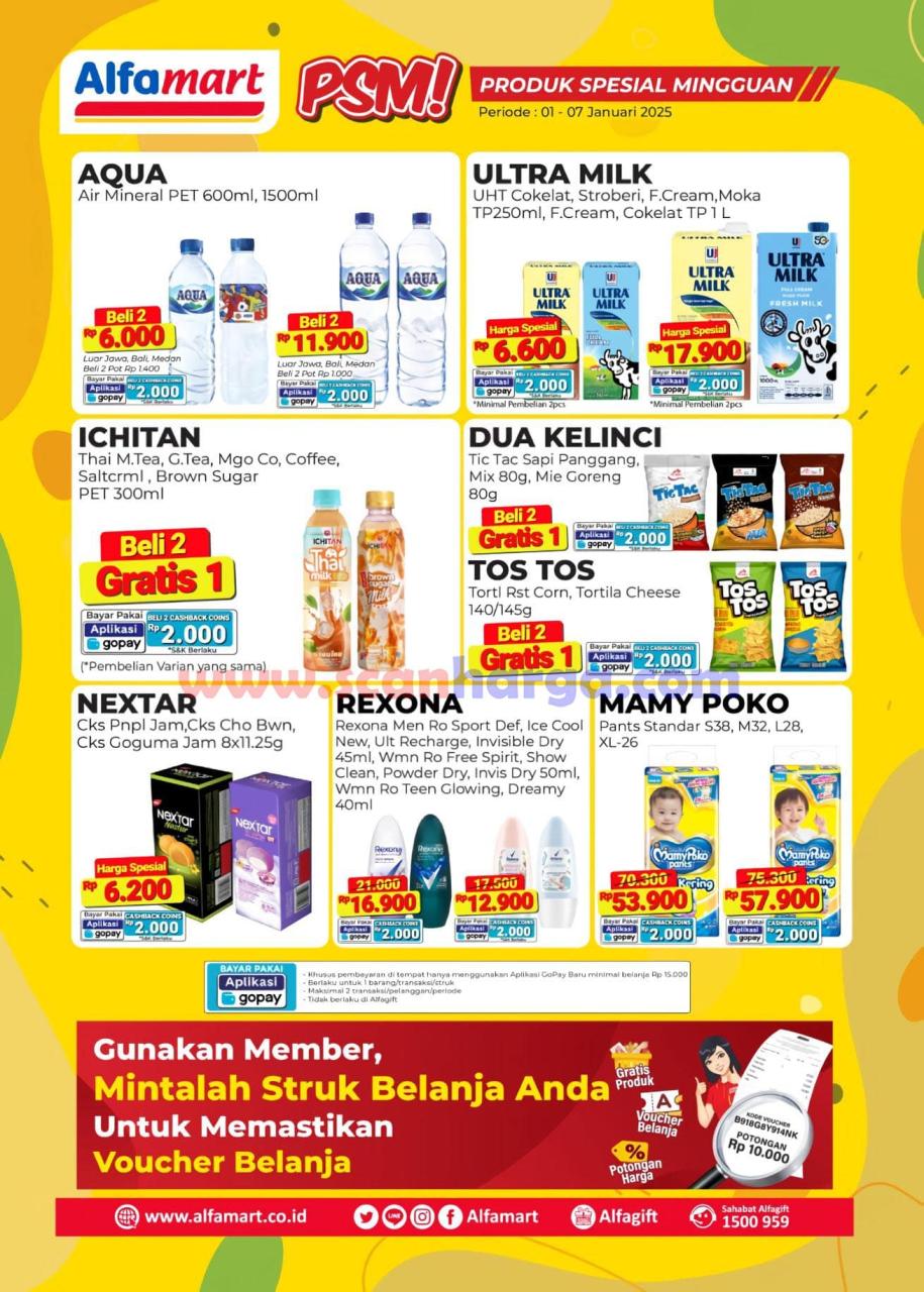 Katalog Promo PSM Alfamart Terbaru 1 - 7 Januari 2025