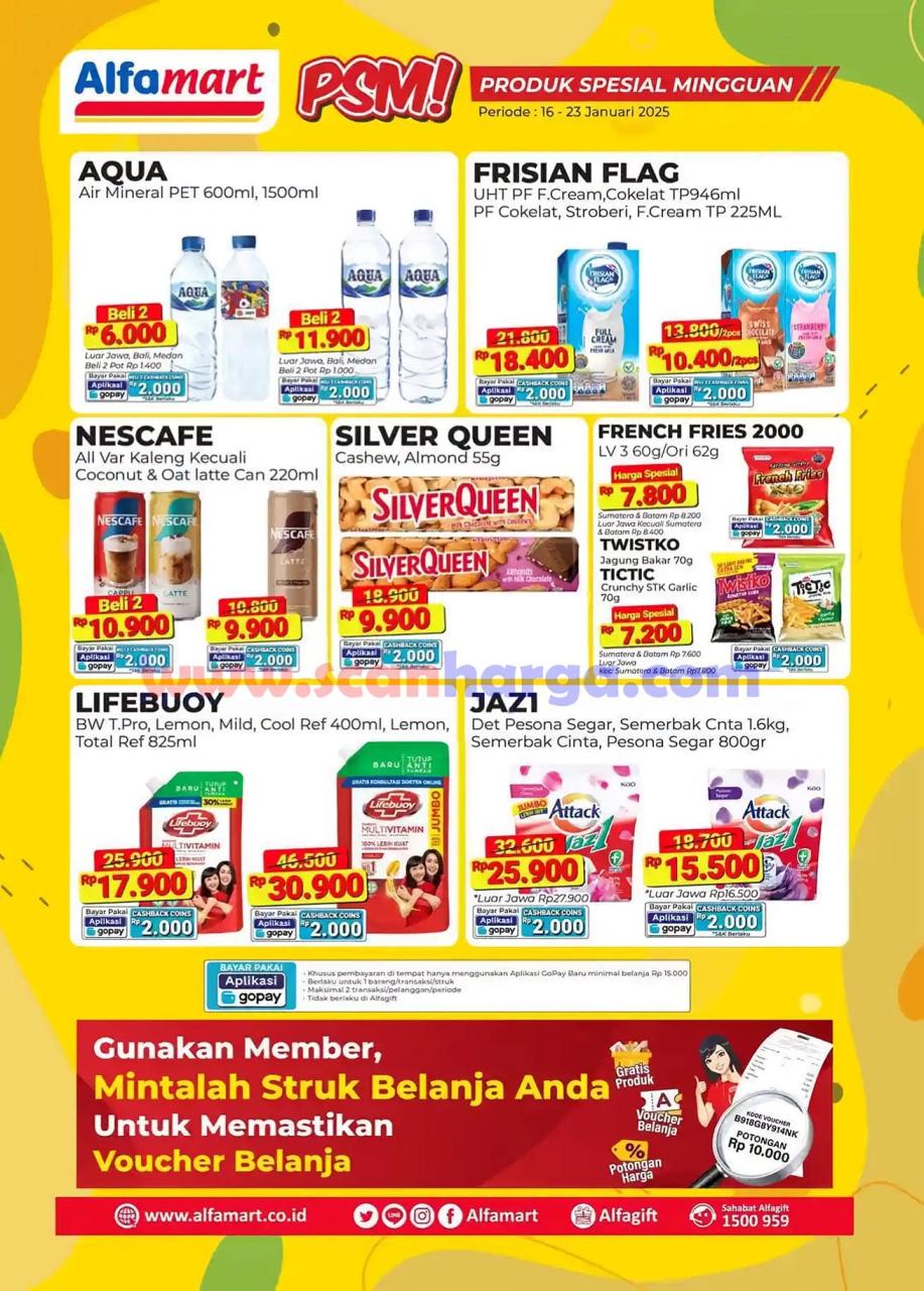 Katalog Promo PSM Alfamart Terbaru 16 - 23 Januari 2025