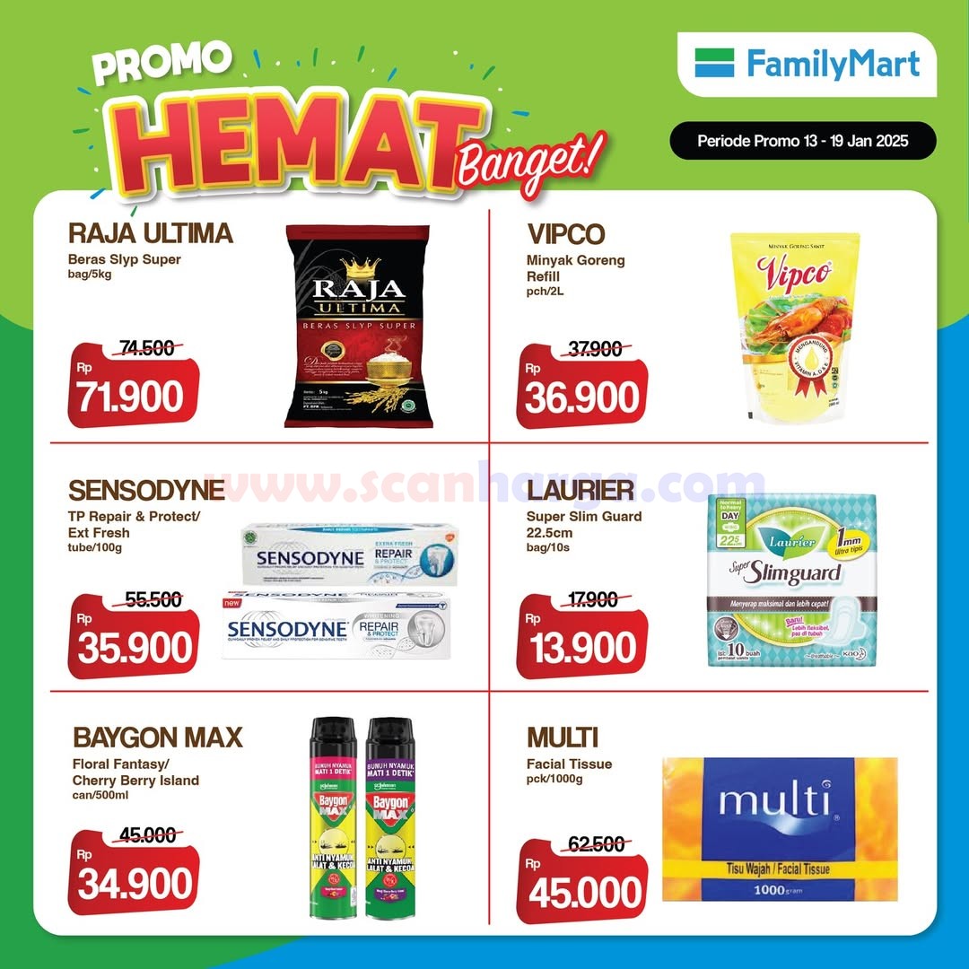 Promo FamilyMart Hemat Banget 13 - 19 Januari 2025