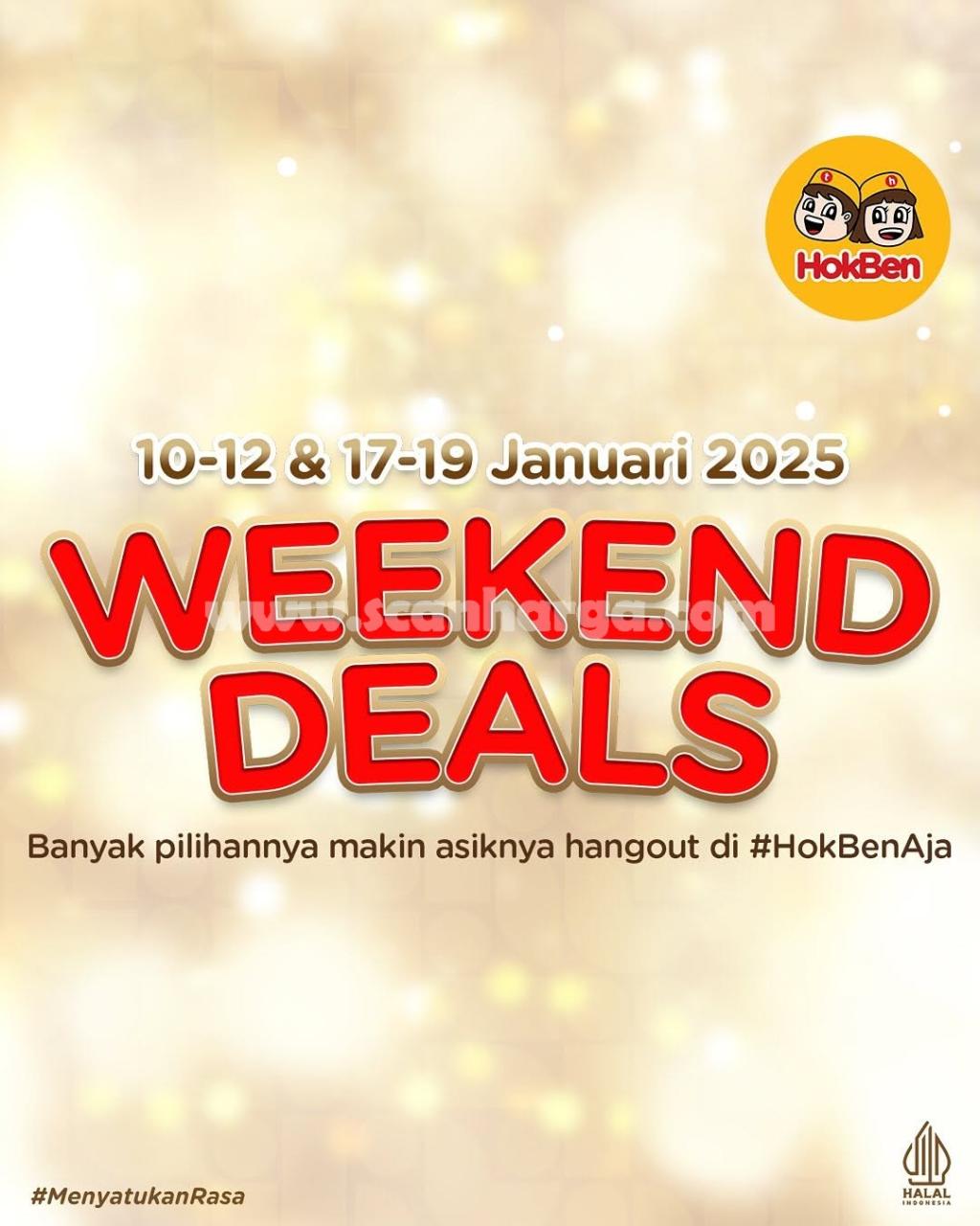 Promo HokBen Weekend Deals 10-12 Januari 2025, Pesan Hari ini Harga Mulai Rp. 60.000