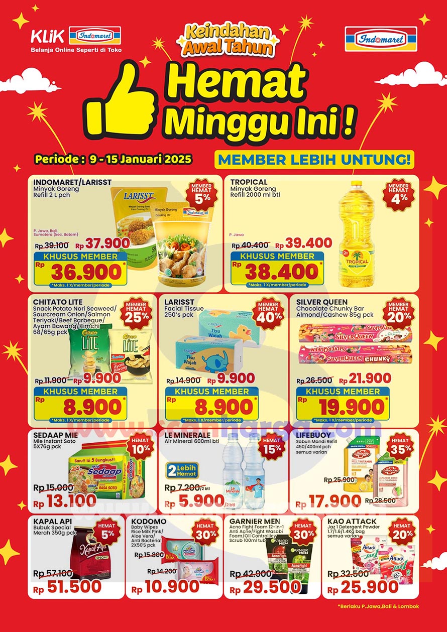 Promo Indomaret Hemat Banget 9 - 15 Januari 2025