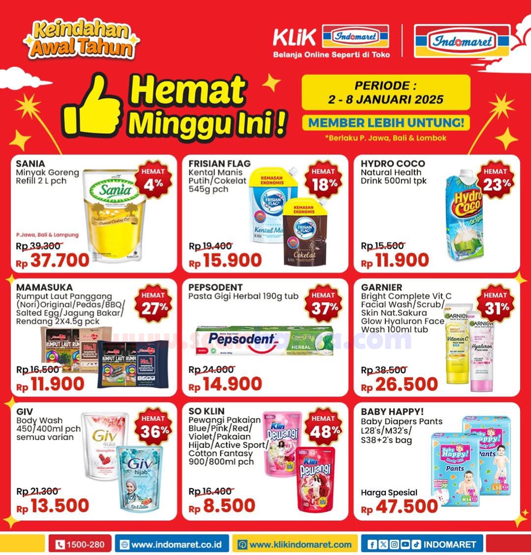 Promo Indomaret Hemat Banget Minggu Ini 2 - 8 Januari 2025 2