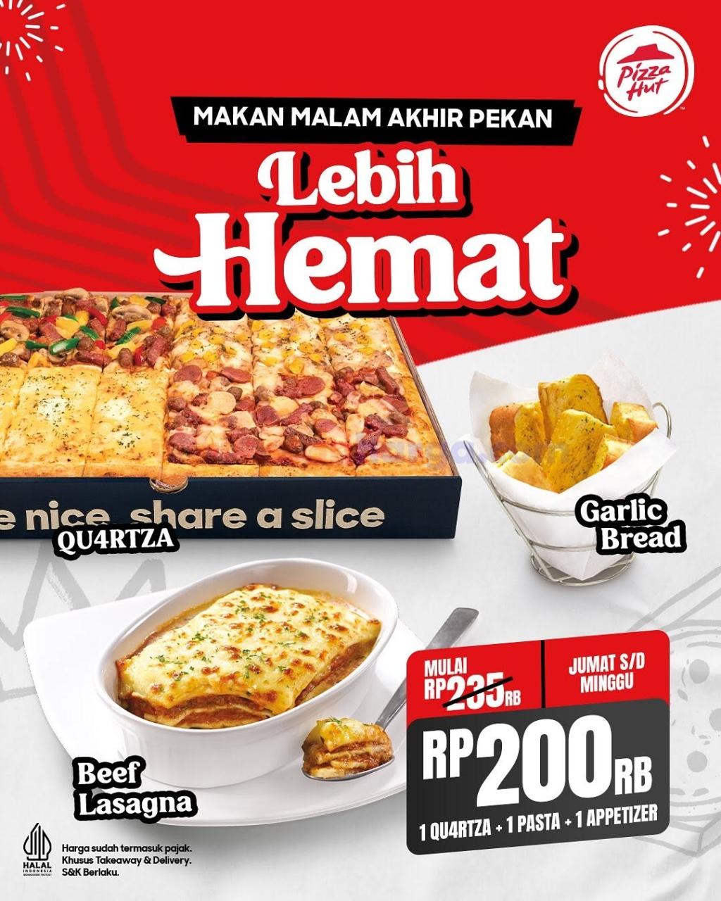 Promo Pizza Hut 10 - 12 Januari 2025 Terbaru Hari Ini