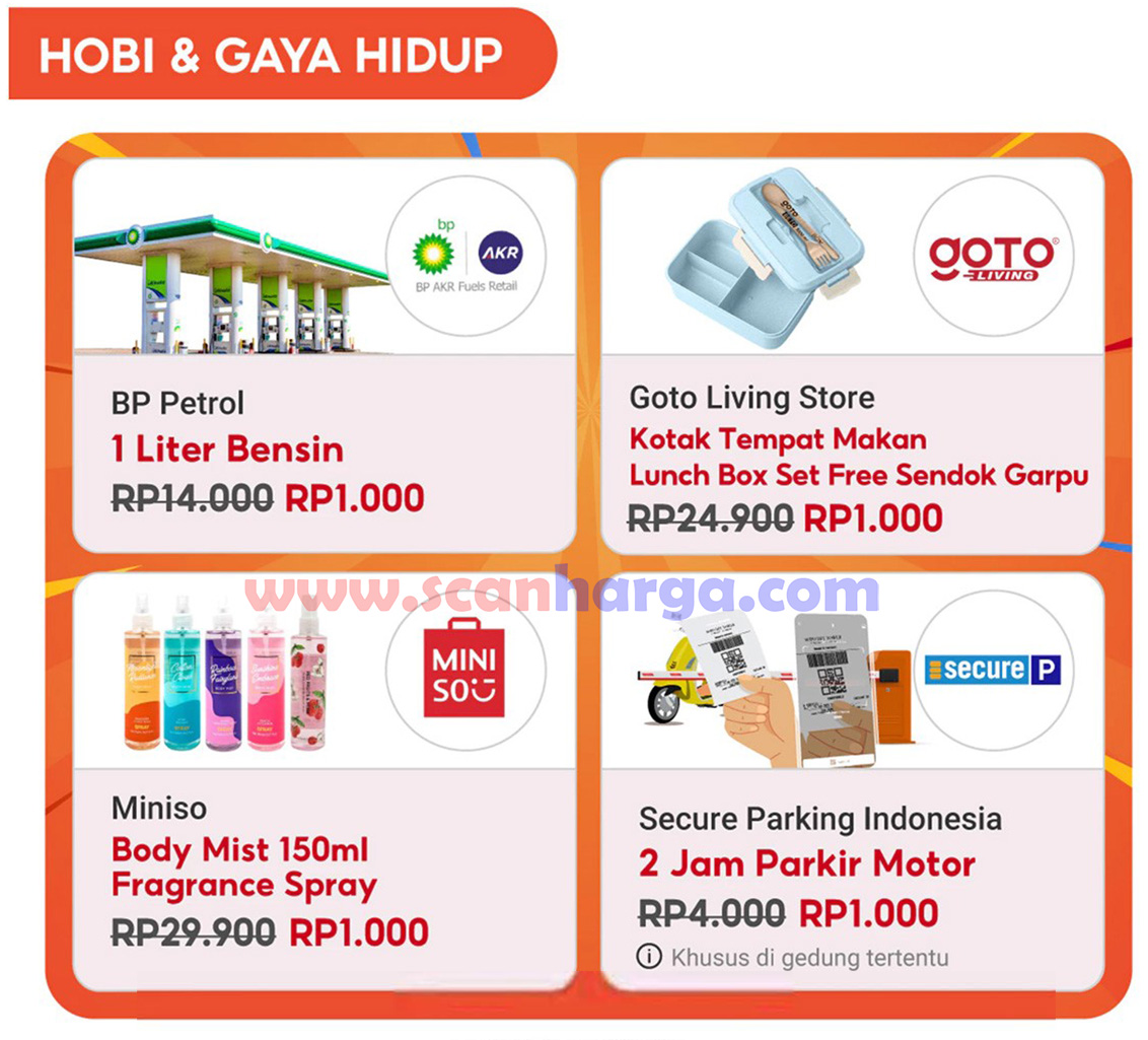 Promo SHOPEEPAY SERBA SERIBU Rp. 1.000 Periode 13 Januari - 28 Februari 2025 4